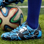 ⁦حذاء كرة قدم من سولفار برقبة منخفضة مزود بمسامير مدببة، حذاء كرة قدم للشباب والأطفال، حذاء تدريب رياضي ولكرة القدم للأولاد والبنات، حذاء رياضي للرجال والنساء من الجنسين، مقاس 31-43⁩ - الصورة ⁦3⁩