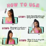 ⁦ايمتي شامبو بدون شطف للجدائل والجدائل مع الصبار وزيت الزيتون وزيت شجرة الشاي، بخاخ شامبو مرطب بدون شطف يزيل الروائح والحكة، 250 مل/8.8 اونصة⁩ - الصورة ⁦7⁩