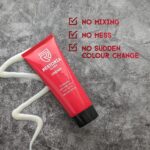 ⁦ريستوريا كريم تقليل الشعر الرمادي للرجال - كريم للشعر لاستعادة لون الشعر الطبيعي تدريجيا، تغطية تصل إلى 100% للشعر الرمادي - نباتي، 100 مل⁩ - الصورة ⁦2⁩