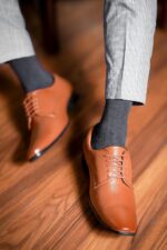 ⁦حذاء رسمي من الجلد للرجال من بيروود BWD 406⁩ - الصورة ⁦2⁩