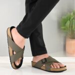 ⁦سنترينو شباشب مبطنة للرجال 7311 | بطانة من البولي يوريثان على وسادة القدم | تقنية ارتداد الظهر | مريحة وخفيفة الوزن | شبشب فليب فلوب مقاوم للماء للاستخدام اليومي للرجال والاولاد⁩ - الصورة ⁦2⁩