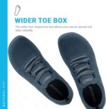 ⁦حذاء رياضي للرجال من زيرو شوز | حذاء نيكسس محبوك جاهز للتمارين الرياضية للرجال | زيرو دروب، صندوق عريض بتصميم بسيط⁩ - الصورة ⁦2⁩