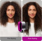 ⁦فوهة هواء لتصفيف الشعر مع ملحق مشط واسع الأسنان لمصفف الشعر دايسون اير راب HS01 HS05 للشعر المجعد والملتف⁩ - الصورة ⁦5⁩