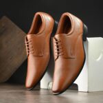 ⁦حذاء رسمي من الجلد للرجال من بيروود BWD 406⁩ - الصورة ⁦3⁩