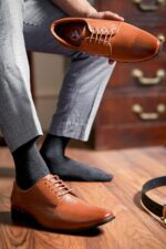 ⁦حذاء رسمي من الجلد للرجال من بيروود BWD 406⁩ - الصورة ⁦7⁩