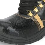 ⁦حذاء سيفتي للعمل الصناعي من الجلد الطبيعي للرجال⁩ - الصورة ⁦8⁩