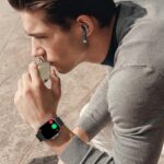 ⁦أحدث ساعة ذكية 2 في 1 مع سماعات أذن لاسلكية TWS | شاشة لمس عالية الدقة مقاس 1.28 بوصة مقاومة للماء وتتبع اللياقة البدنية | سماعات رأس لاسلكية بلوتوث | ساعة ذكية لمراقبة الصحة مع تتبع معدل ضربات القلب⁩ - الصورة ⁦7⁩