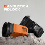 ⁦سوار ساعة سهل التركيب من النايلون المتين متوافق مع ساعة جارمين 26 ملم بمشبك على شكل حرف V متوافق مع فينيكس 8 E 51 ملم/7X 6X برو/5X بلس/3 اتش ار/تاكتيكس/ديسنت/اندورو/انستينكت 2X/ كواتيكس 3⁩ - الصورة ⁦9⁩